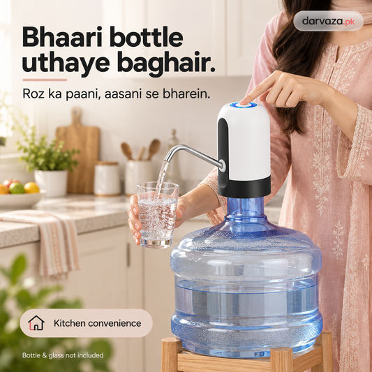 Electric Water Pump Dispenser with USB Auto Charging