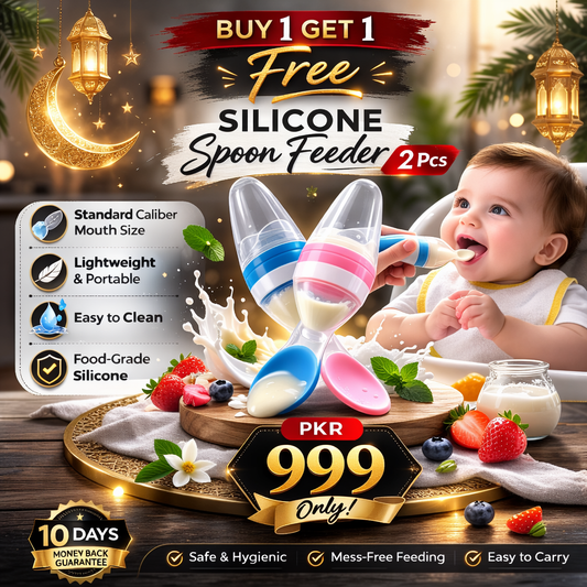 Buy 1 Get 1 Free Offer Silicone Spoon Feeder 2 Pcs Rs 999