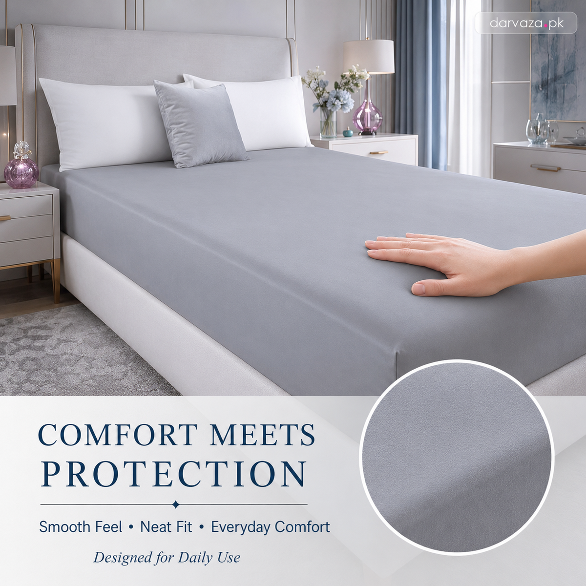 Waterproof Mattress Cover to Protect your mattress from spills