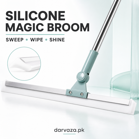 Silicone Magic Broom Floor Wiper