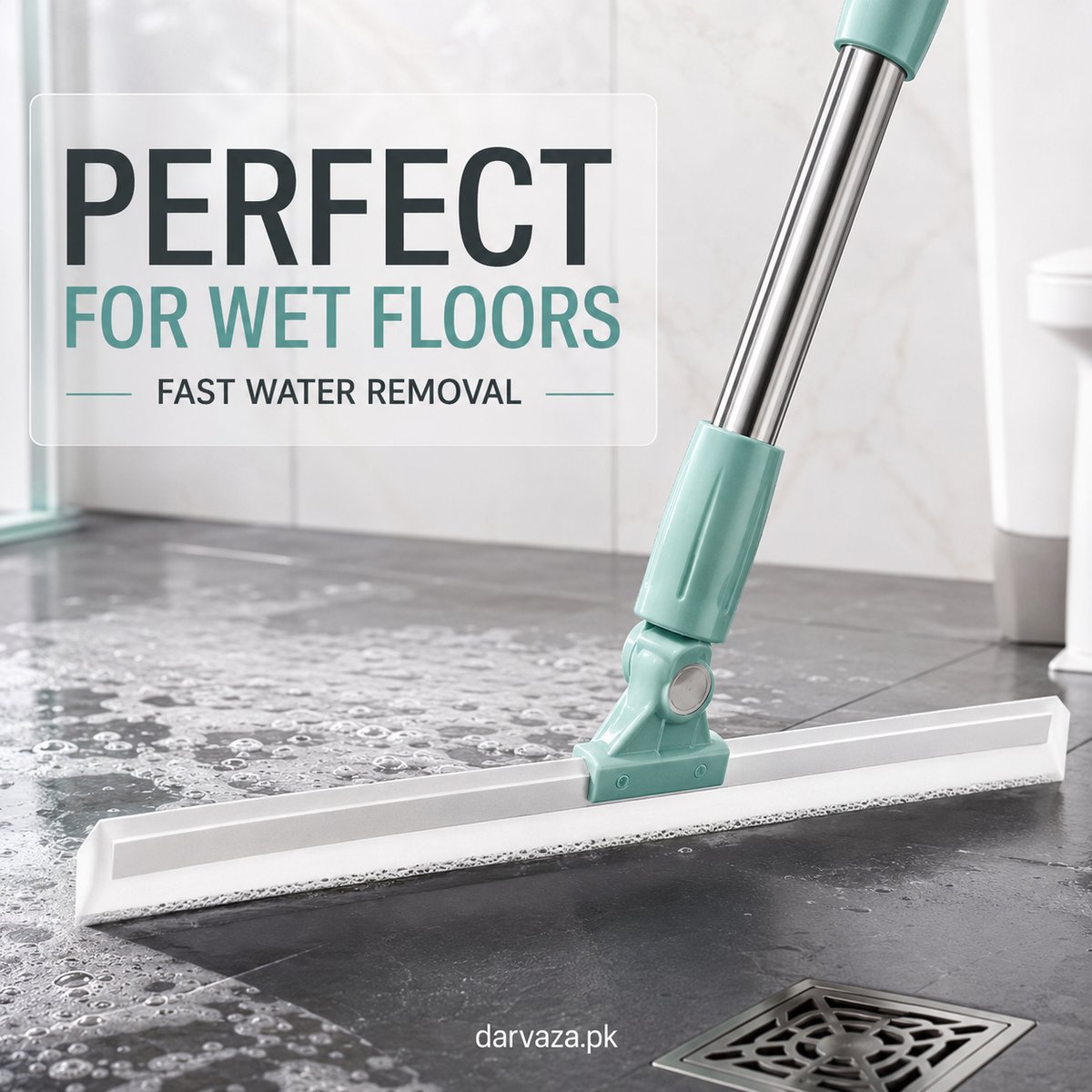 Silicone Magic Broom Floor Wiper
