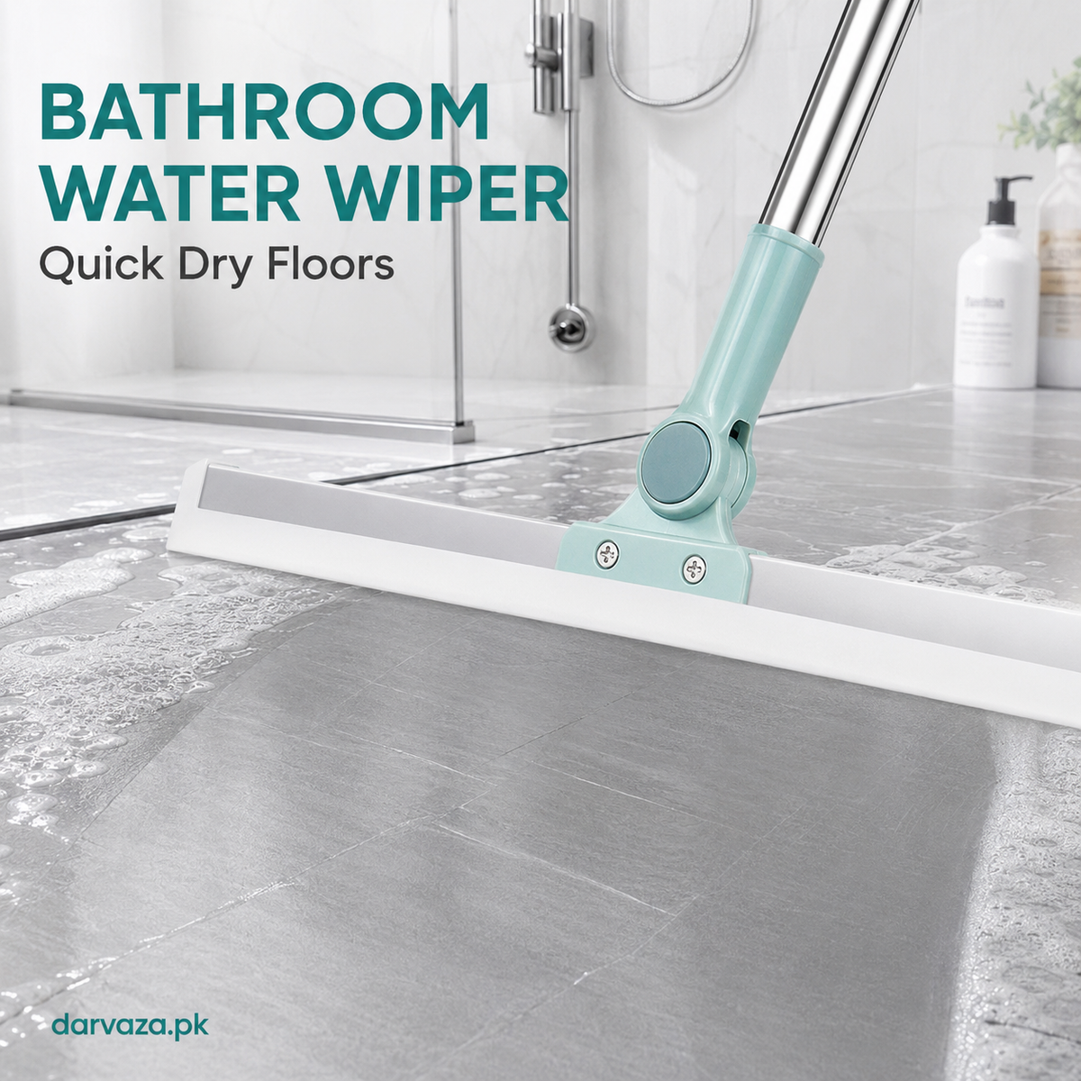 Silicone Magic Broom Floor Wiper