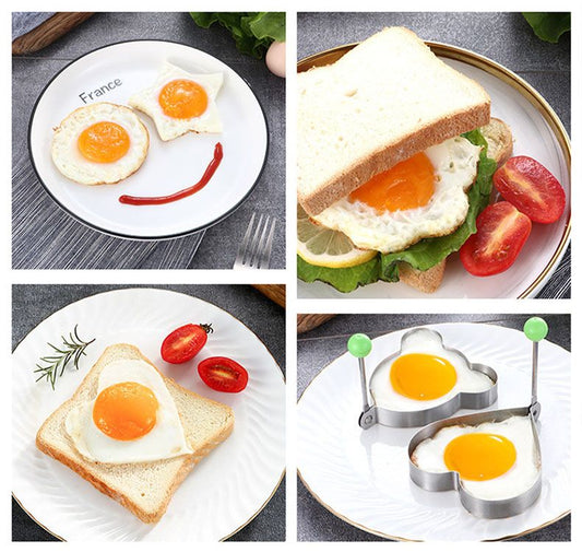 Pack of 4 Egg Shaping Molds
