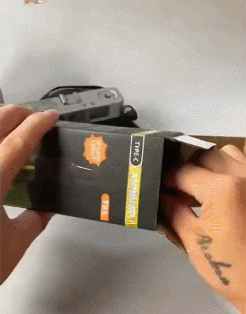 Rechargeable Waterproof LED Lamp Bulb with Clip Hook Type C Charging